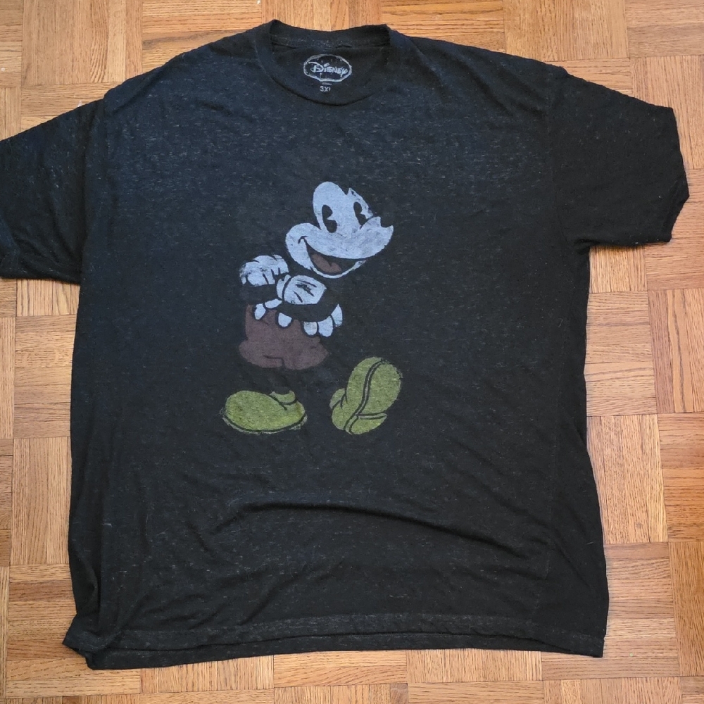 Disney Black Mickey Mouse T-Shirt